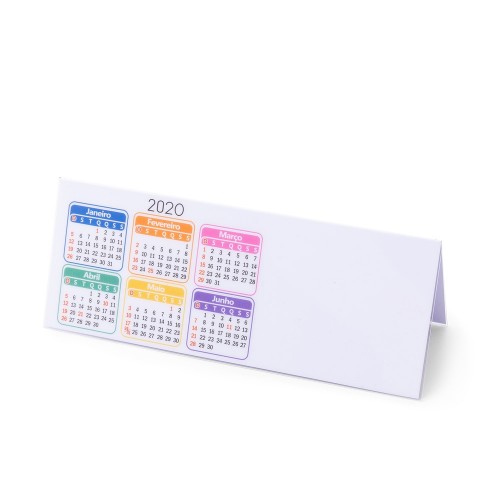 Calendário Plástico 2019